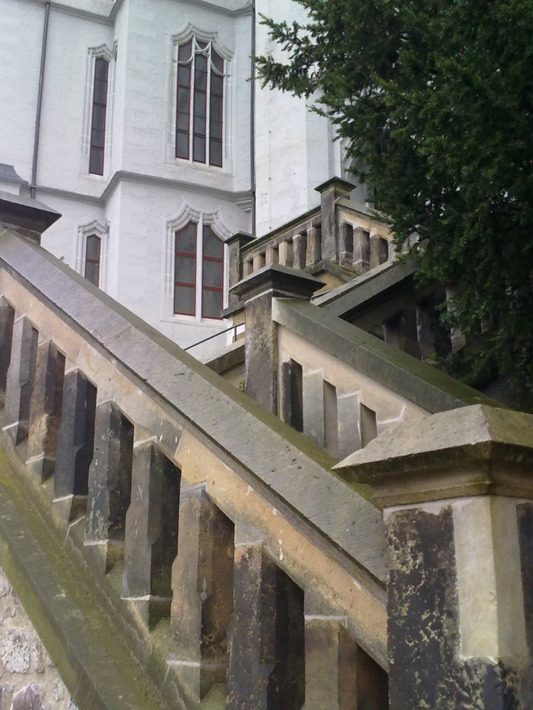 Treppe zur Albrechtsburg