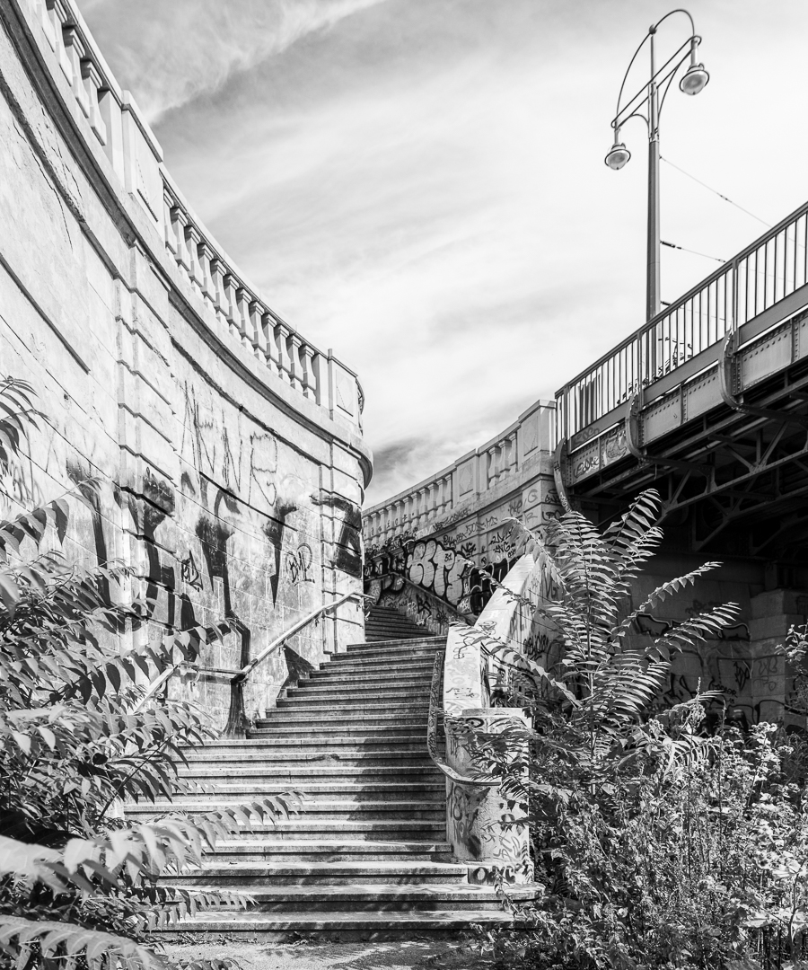 Treppe zur Bösebrücke, Berlin