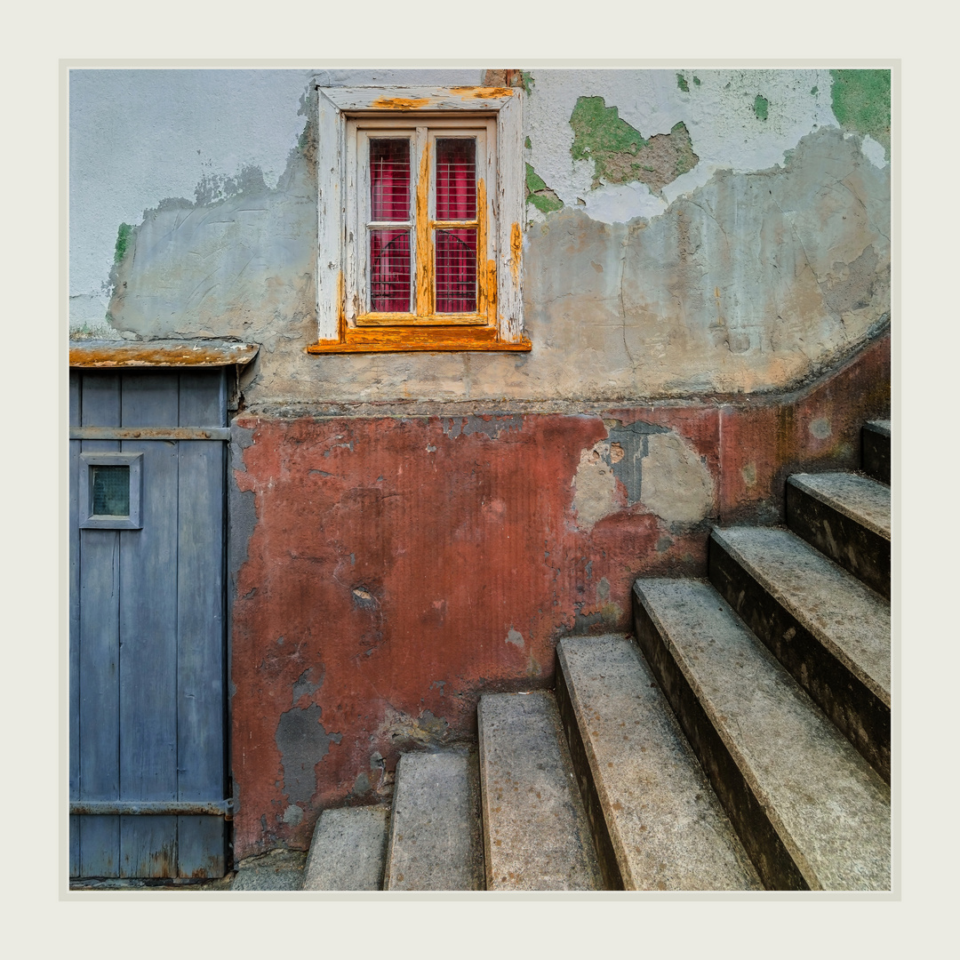 Treppe zur Burg 