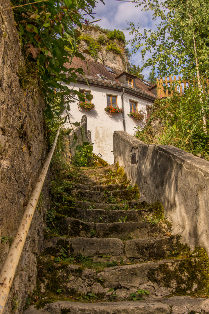 Treppe zur Burg I - Waischenfeld/fränkische Schweiz