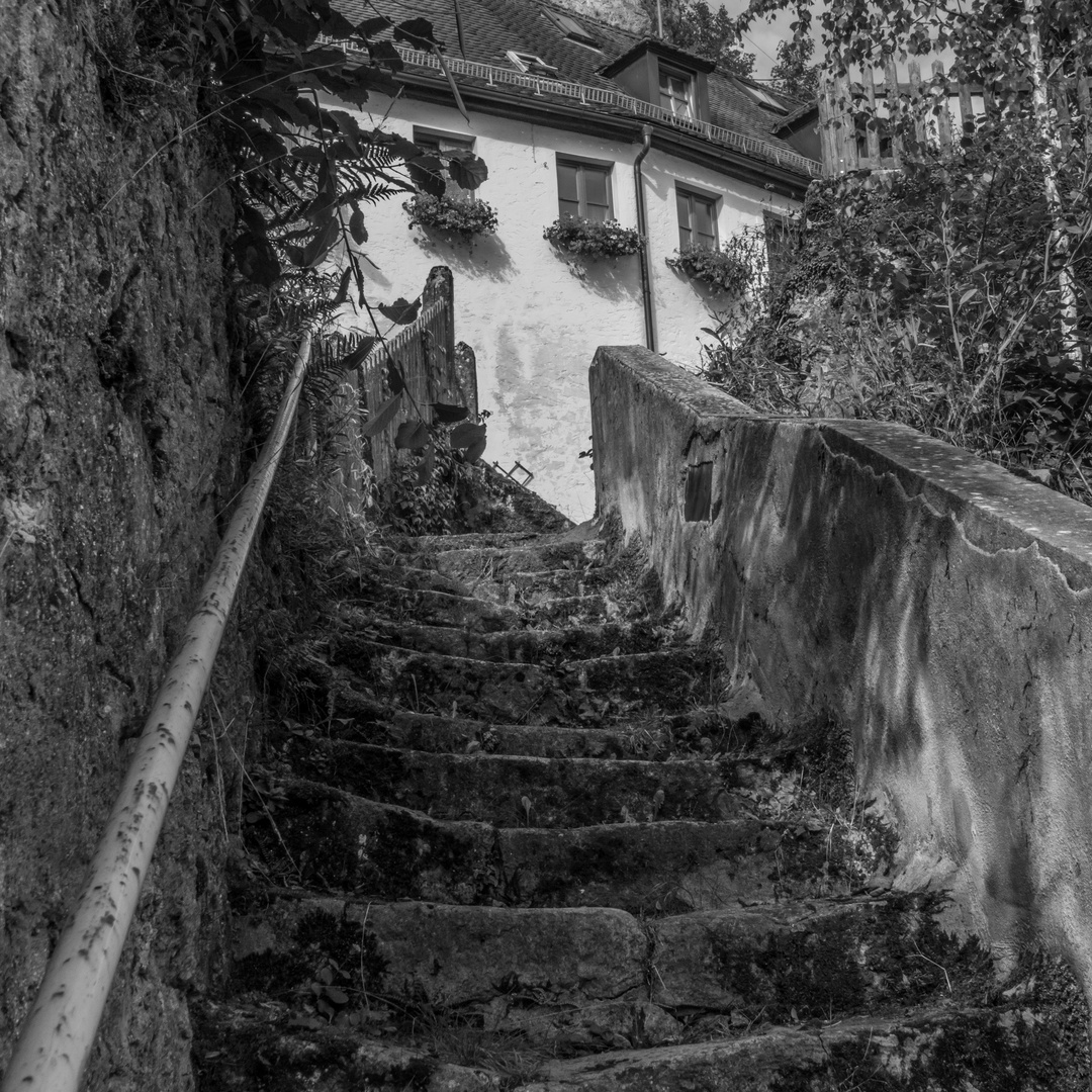 Treppe zur Burg II - Waischenfeld/fränkische Schweiz