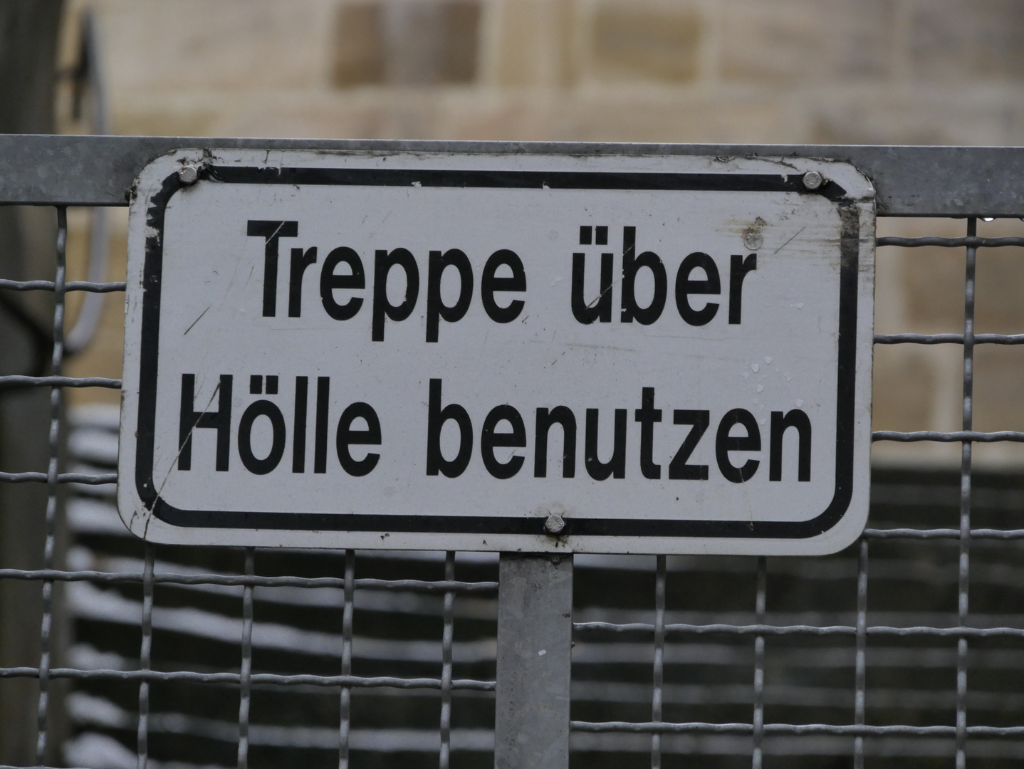 Treppe zur Hölle