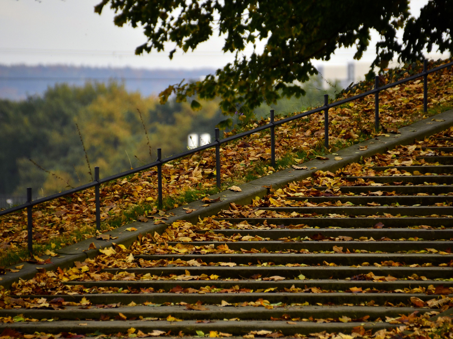 Treppe zur Jungfernbastei