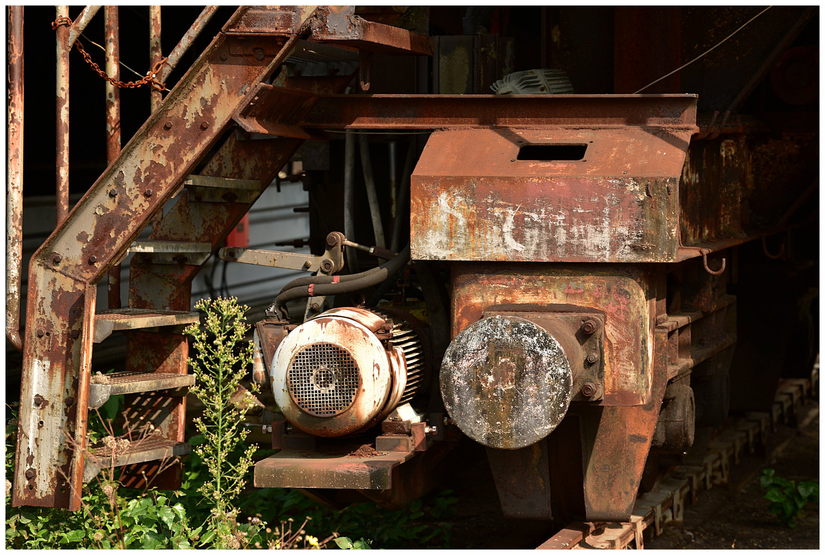 Treppe zur Kanzel von Nr. 5 und mehr  - Zeche Zollverein