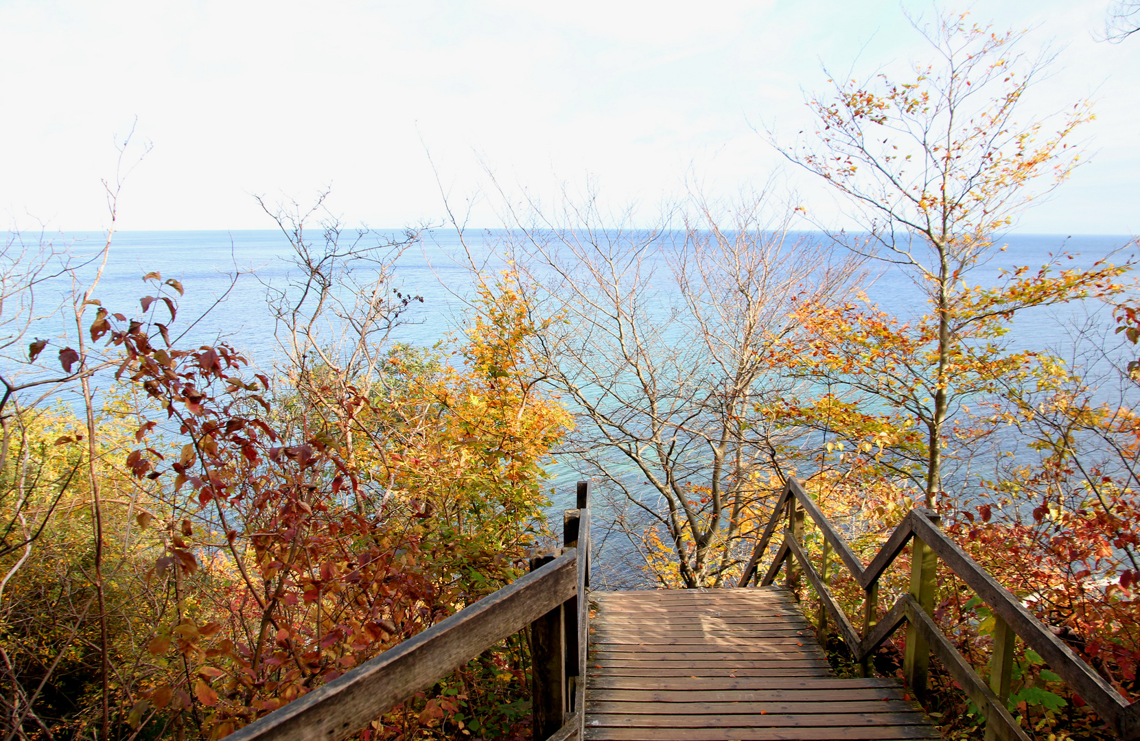 Treppe zur Ostsee