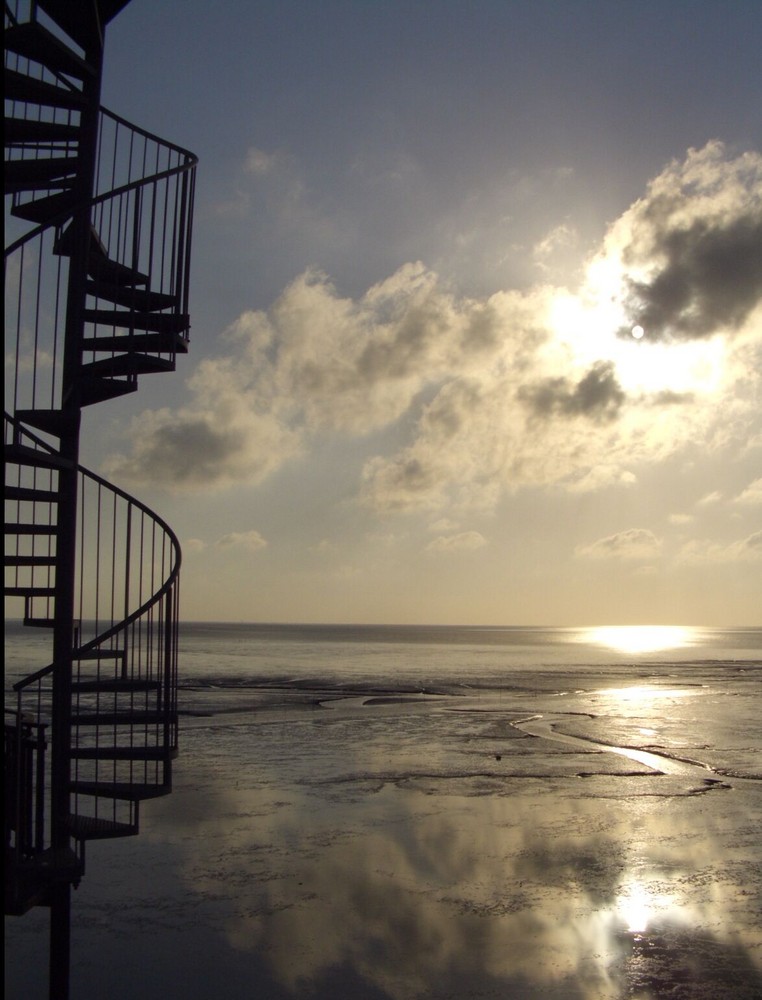 Treppe zur Sonne