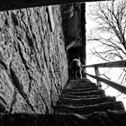 Treppe zur Stadtmauer