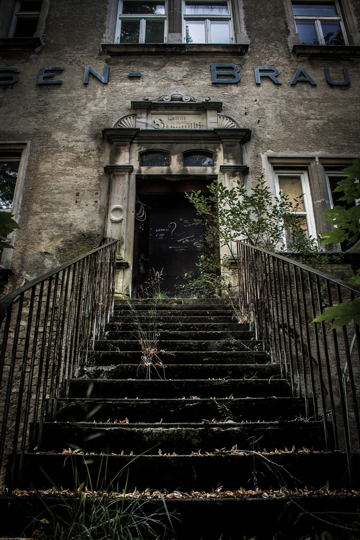 Treppe zur Vergangenheit