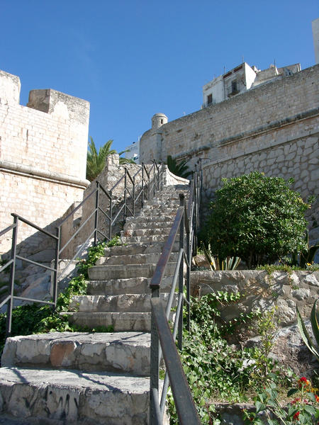 Treppe zur Zitadelle