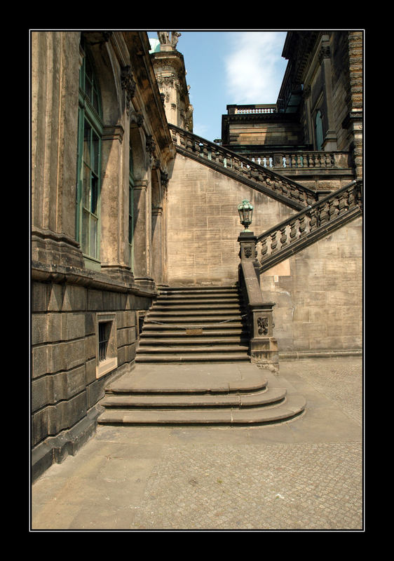 Treppe Zwinger