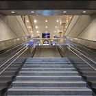 Treppen am Augsburger Hauptbahnhof