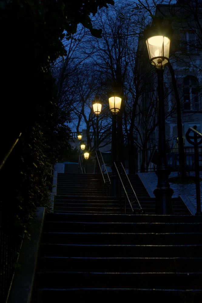 Treppen am Montmartre