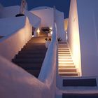 Treppen auf Santorini