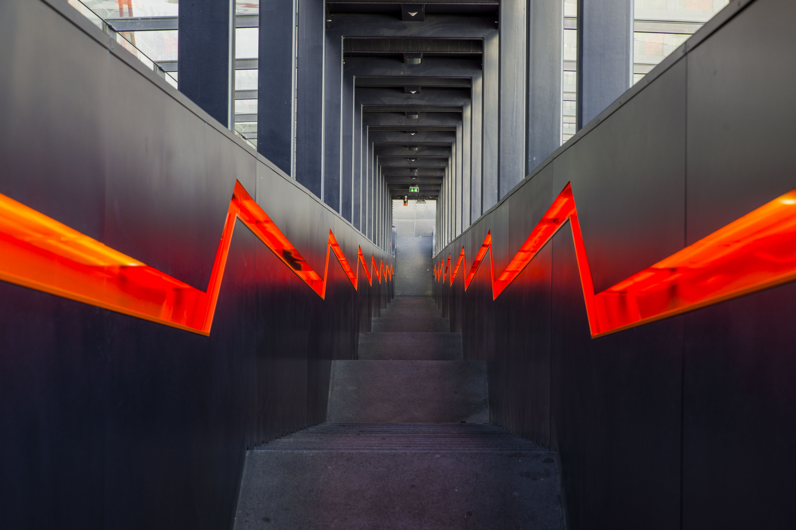 Treppen auf Zollverein