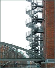 Treppen-"Helix" in Hamburg