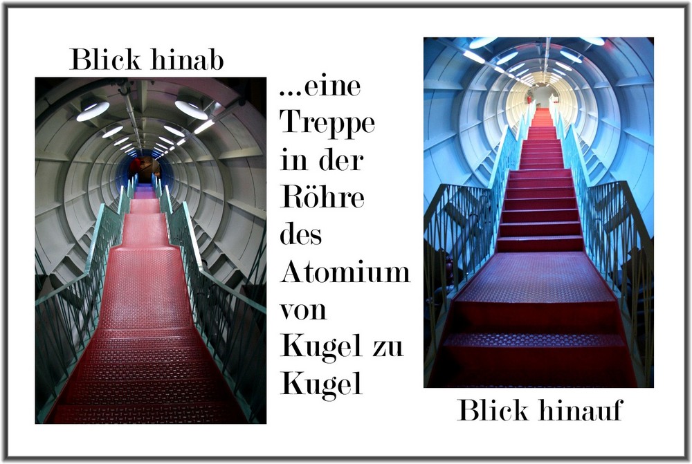 Treppen im Atomium