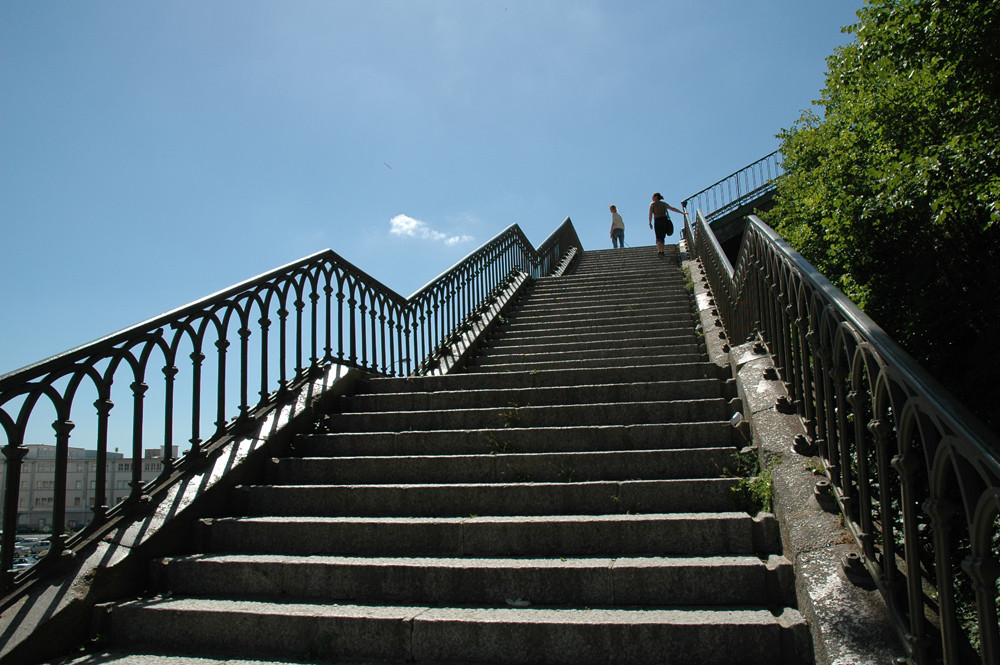 Treppen in Brest