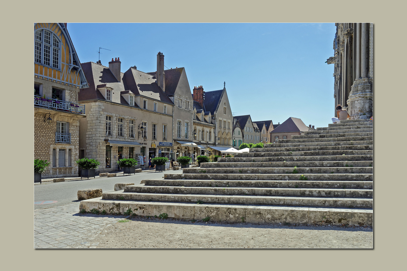 Treppen in Chartres