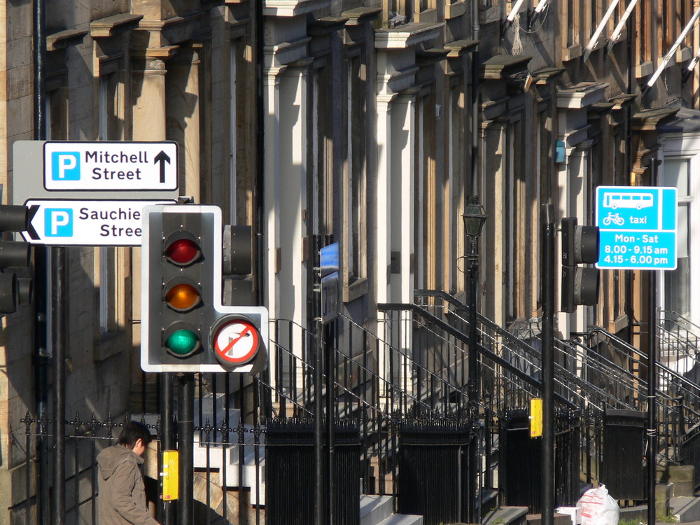 Treppen in Glasgow