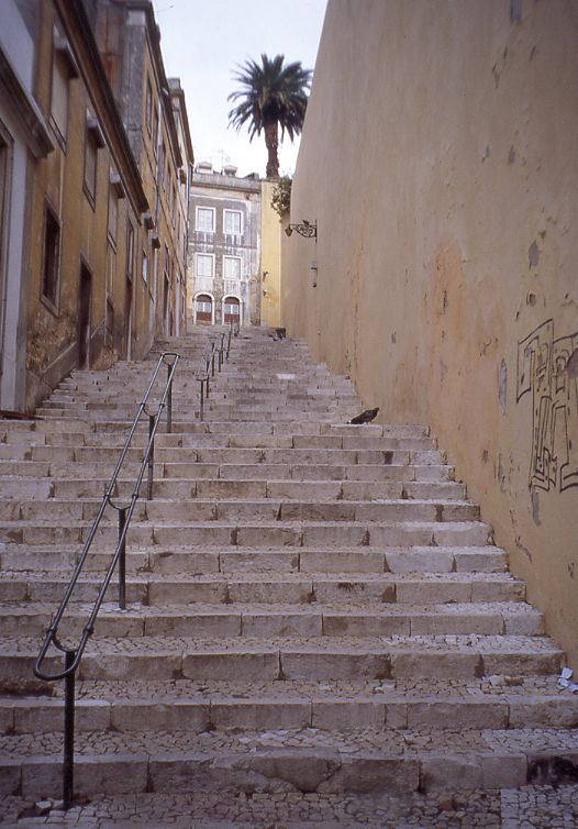 Treppen in Lissabon