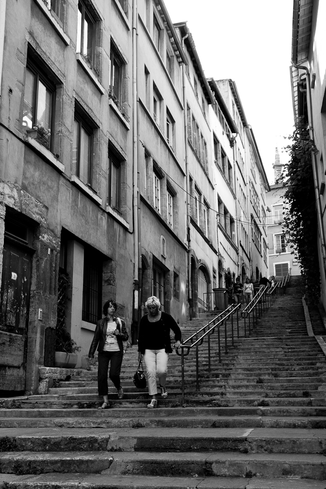 Treppen in Lyon