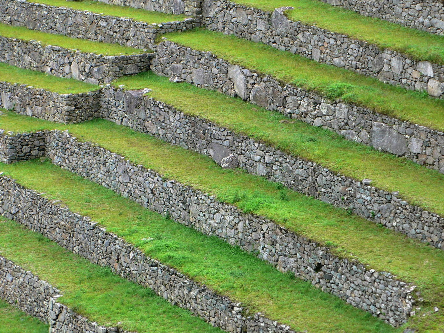 Treppen in Machu Picchu