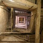 Treppen vom Kirchturm in Rovinj