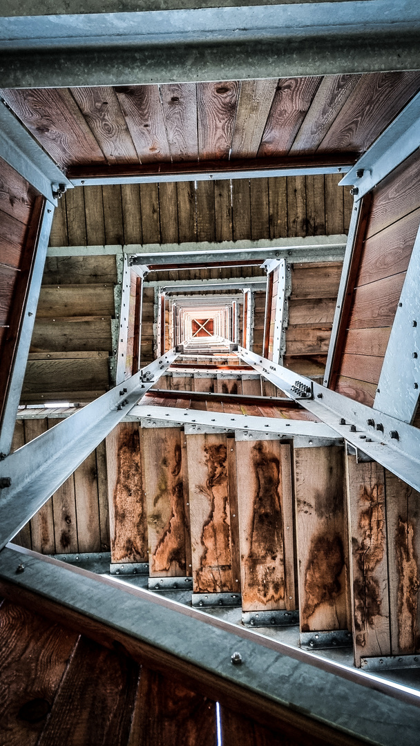 Treppen vom Kohlbergturm