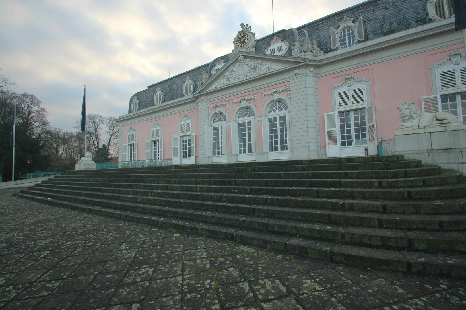 Treppen zum Schloss