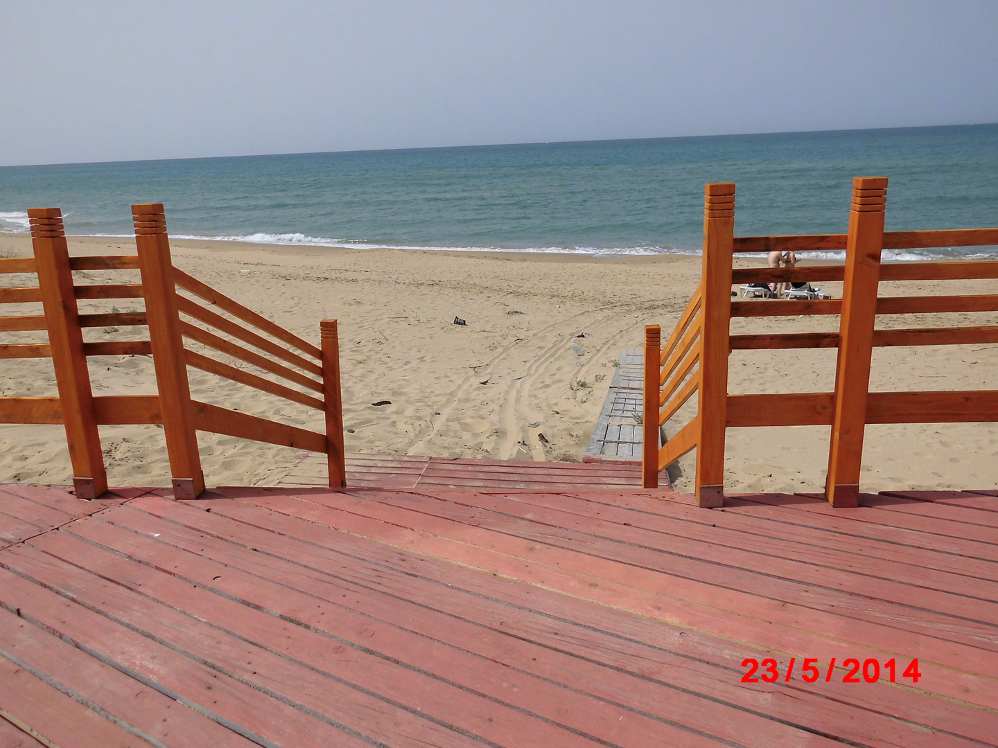 Treppen zum Strand