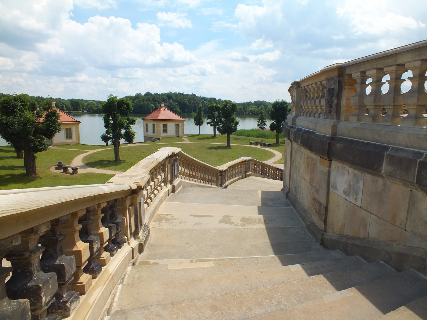 Treppenanlage Schloss Moritzburg