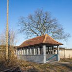 Treppenaufgang am Bahnhof in Zagan....