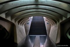 Treppenaufgang Bahnhof Liège-Guillemins