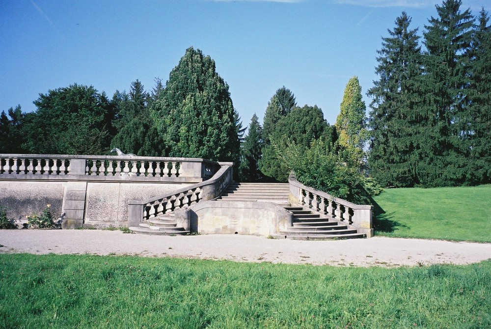 Treppenaufgang beim Wenkenhof