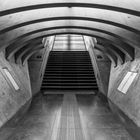 Treppenaufgang im Bahnhof von Liège - Guillemins