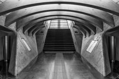 Treppenaufgang im Bahnhof von Liège - Guillemins