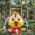 Treppenaufgang im Goldenen Tempel in Kunming