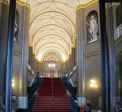 Treppenaufgang im Roten Rathaus