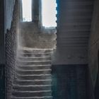Treppenaufgang in alter Spukvilla