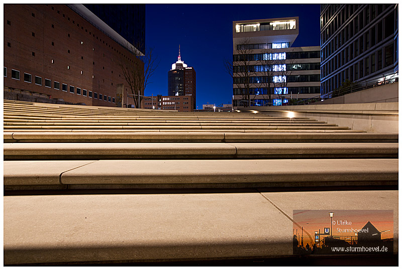 Treppenaufgang in der Hafencity