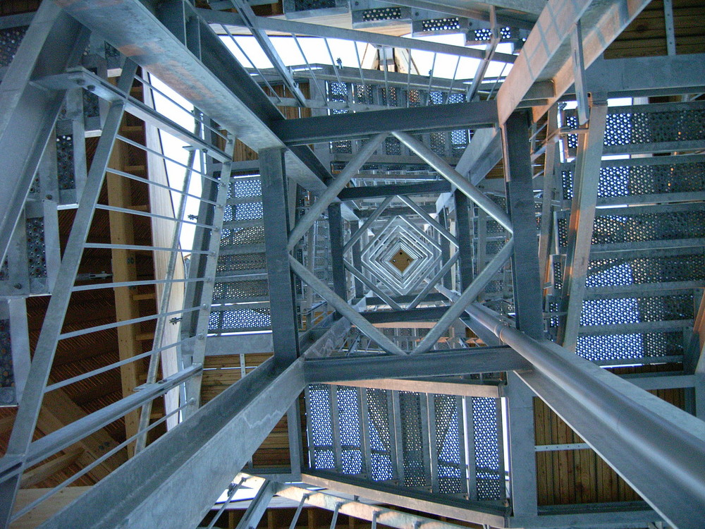 Treppenaufgang vom Altenbergturm