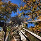 Treppenaufgang zum Schüsselfelsen