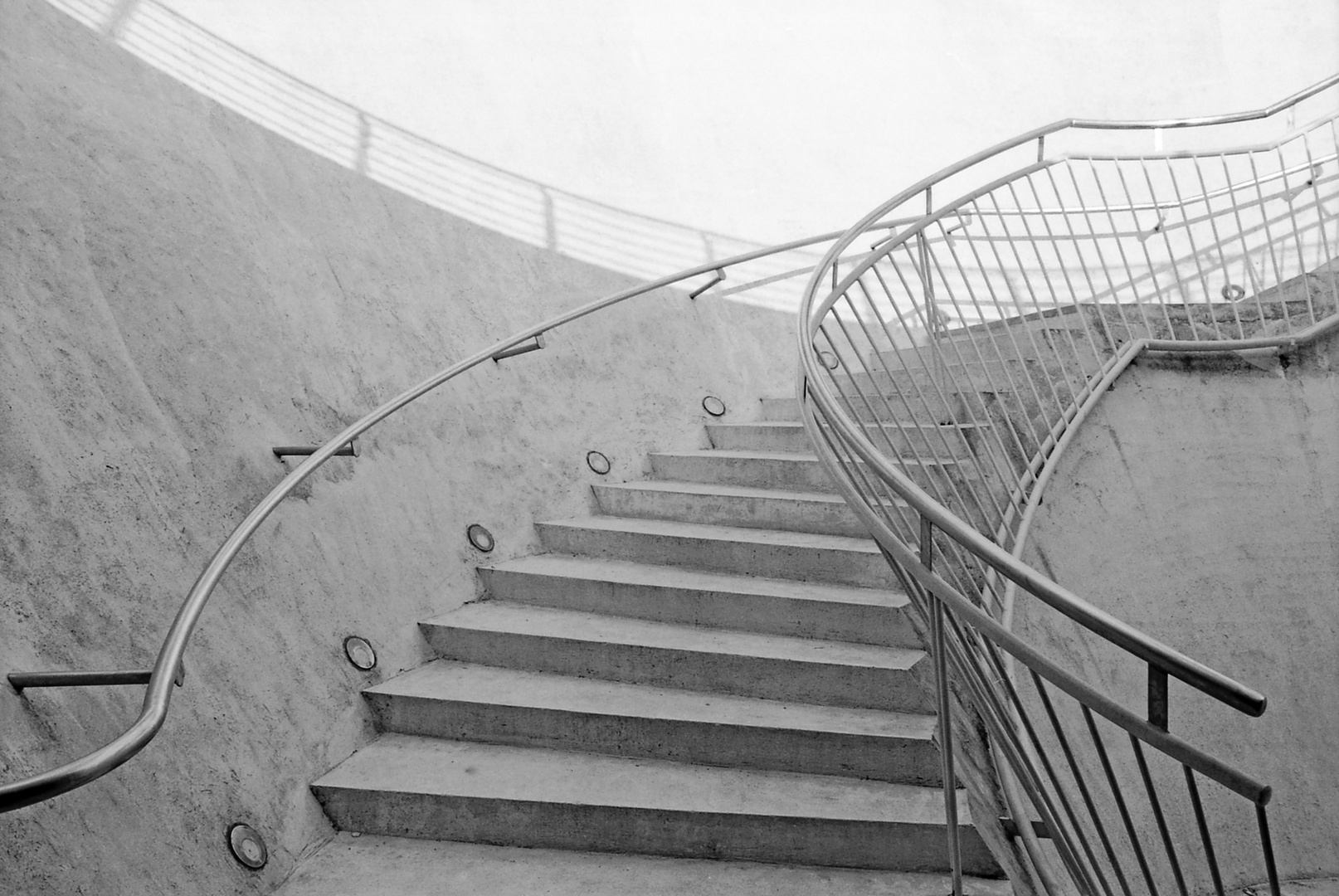 Treppenaufgang zur Stadthalle Bielefeld | 1994