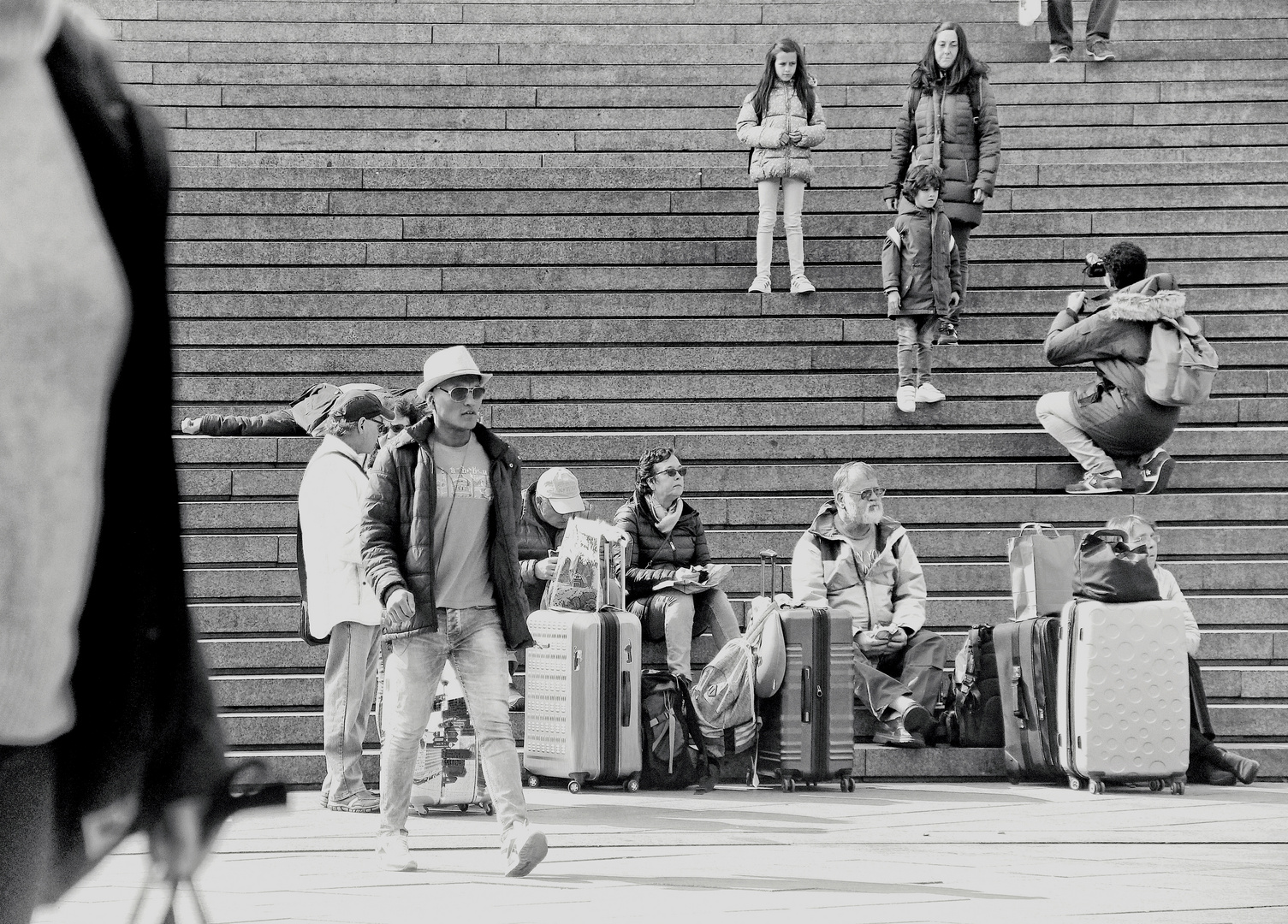 Treppengeschichten Foto & Bild | erwachsene, streetfotografie mit