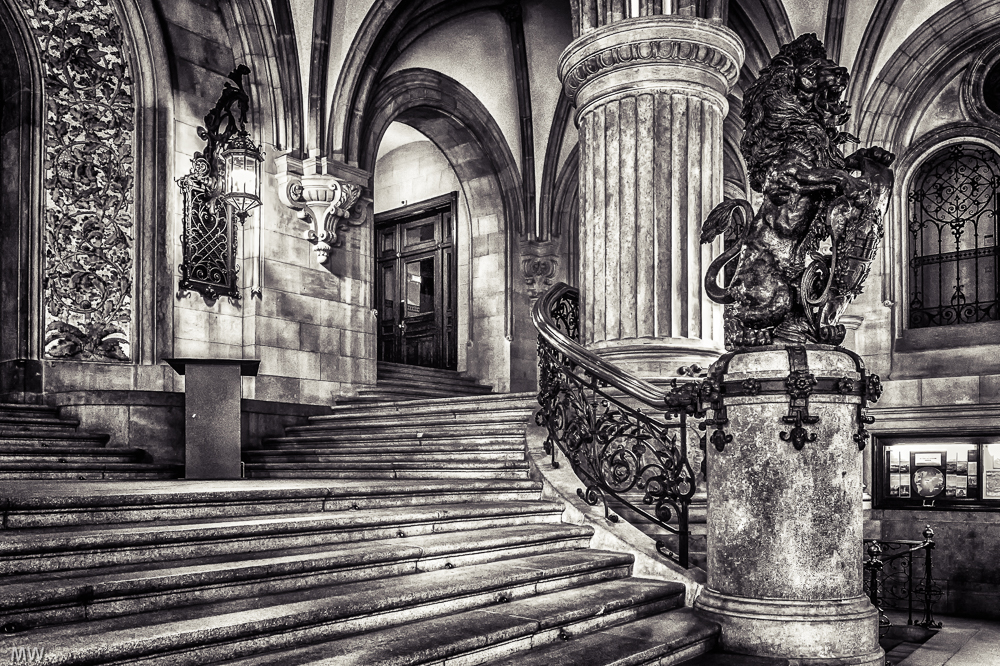 Treppenhaus Hamburg Rathaus