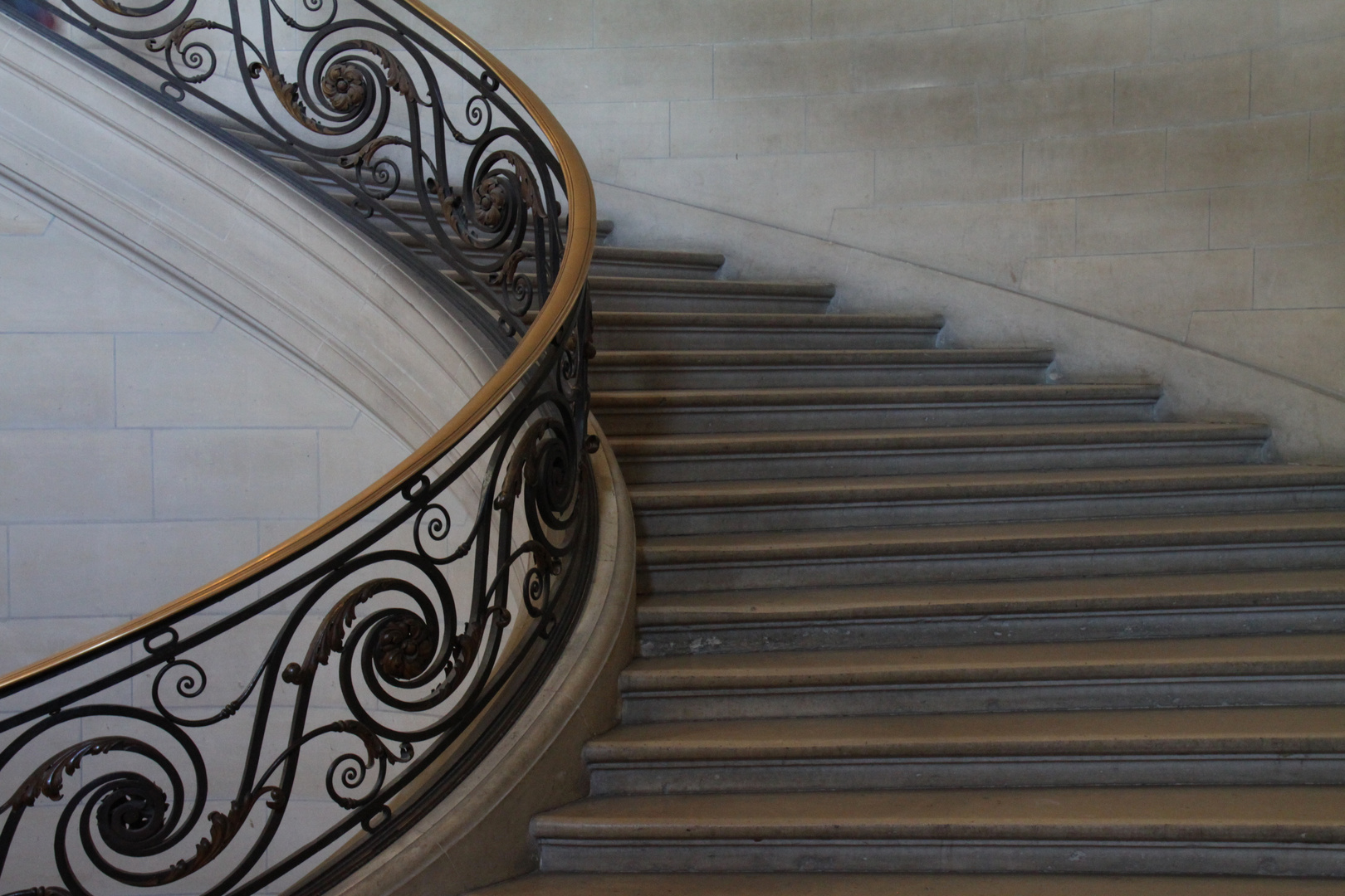 Treppenhaus im Louvre