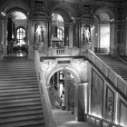 Treppenhaus im Museum Naturwissenschaftlichen Museum in wien