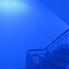 Treppenhaus in Blau