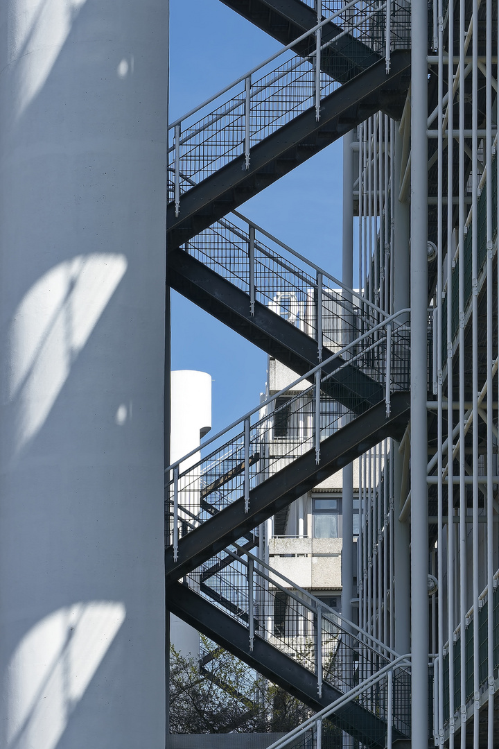 Treppenhaus Uni Göttingen Weende Nord