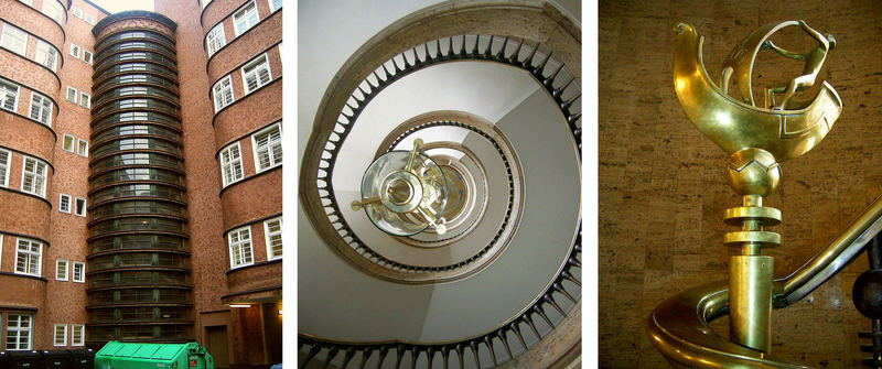Treppenhaus Vom Haus Des Reichs In Bremen Foto Bild